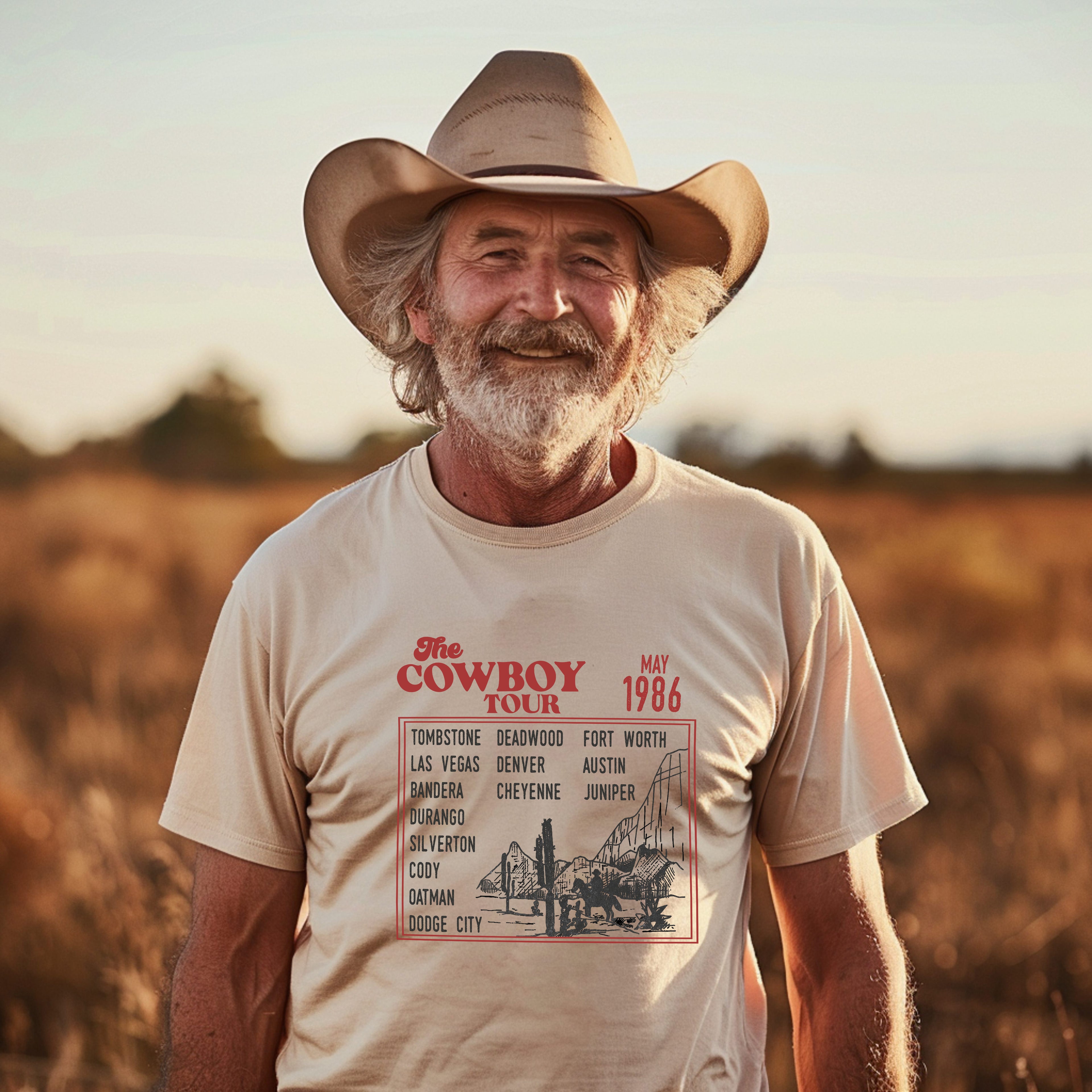 The Cowboy Tour Tee