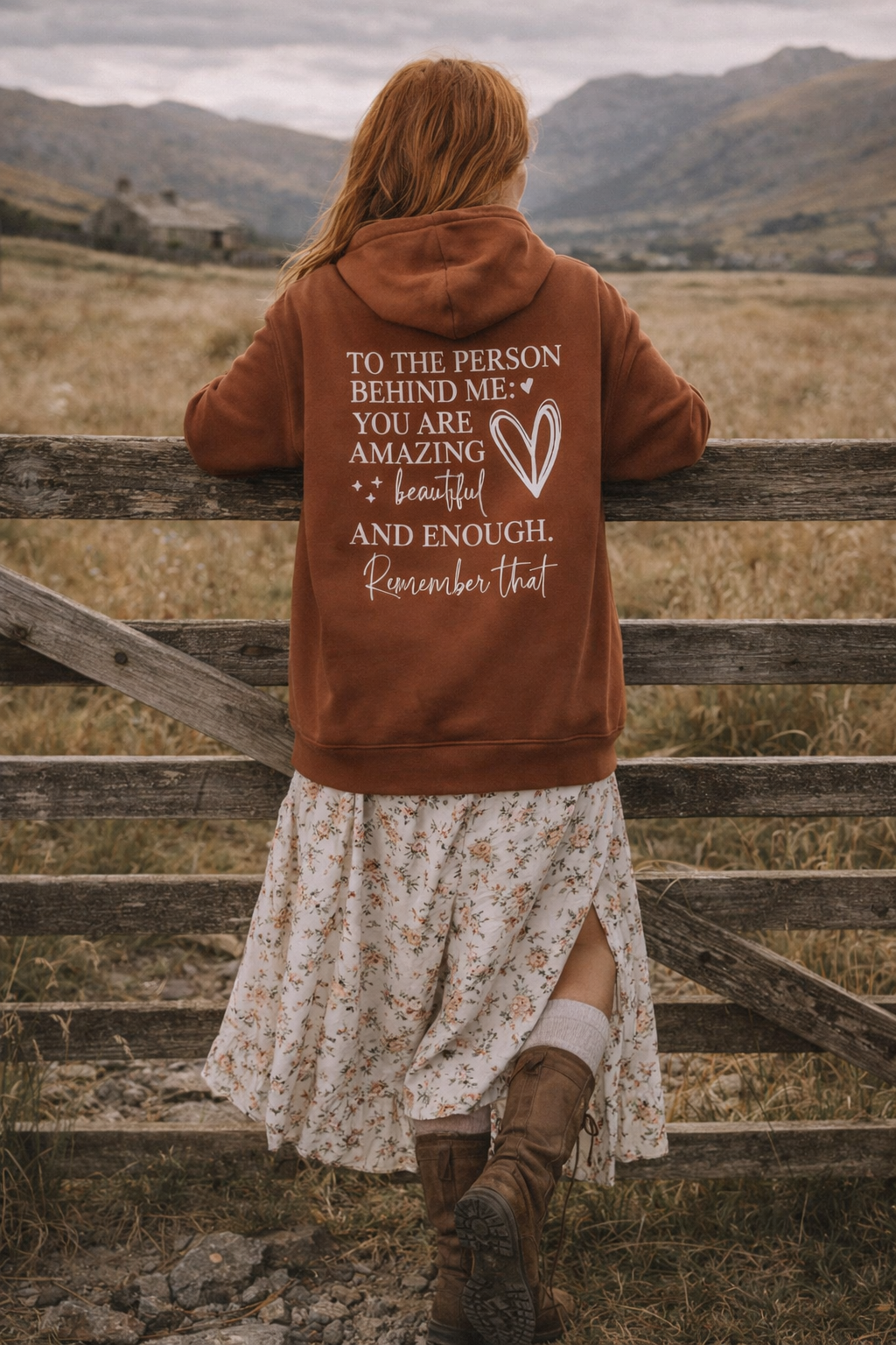 You Matter oversized hoodie