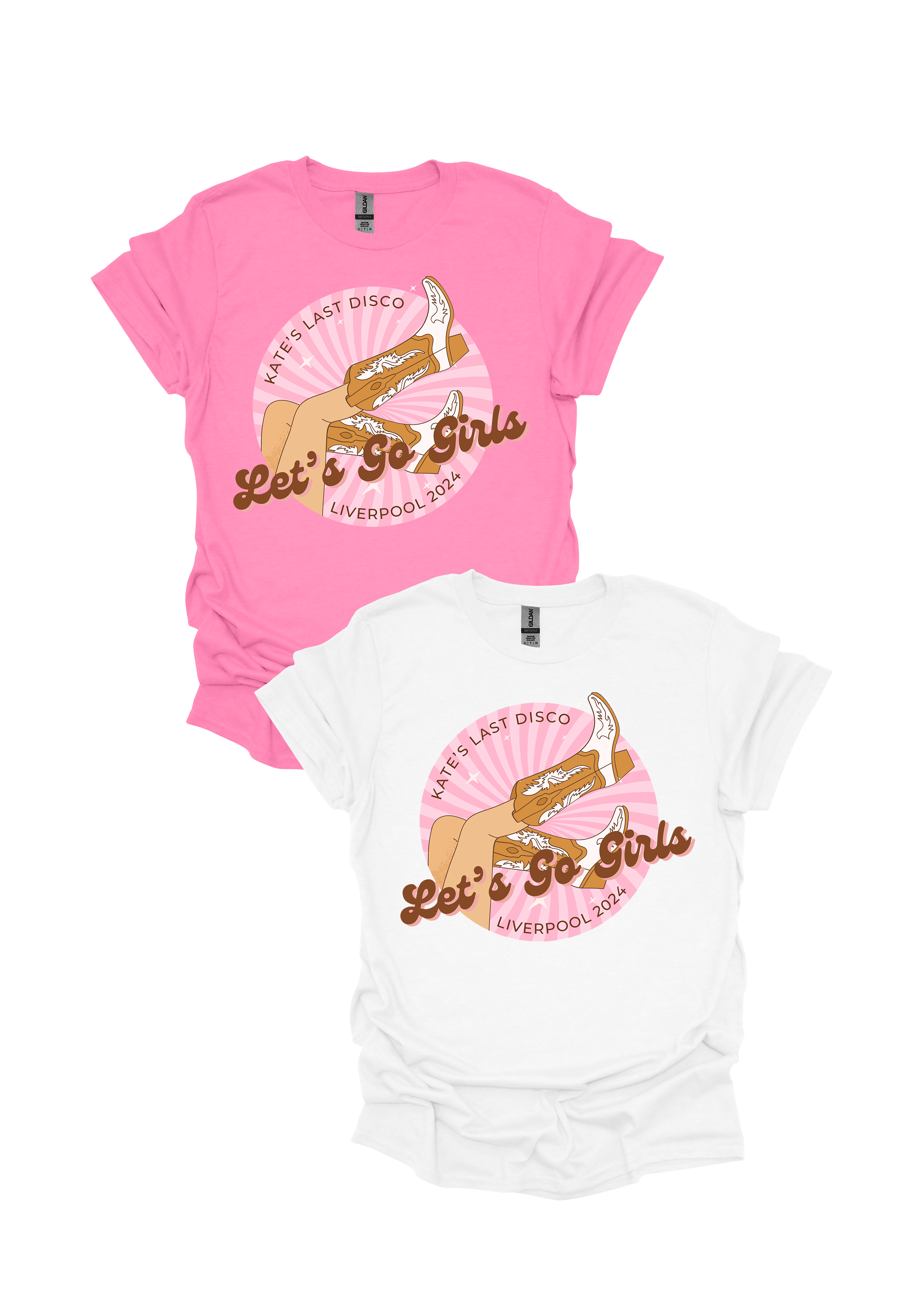 Let's Go Girl's Bride/Party T-Shirt