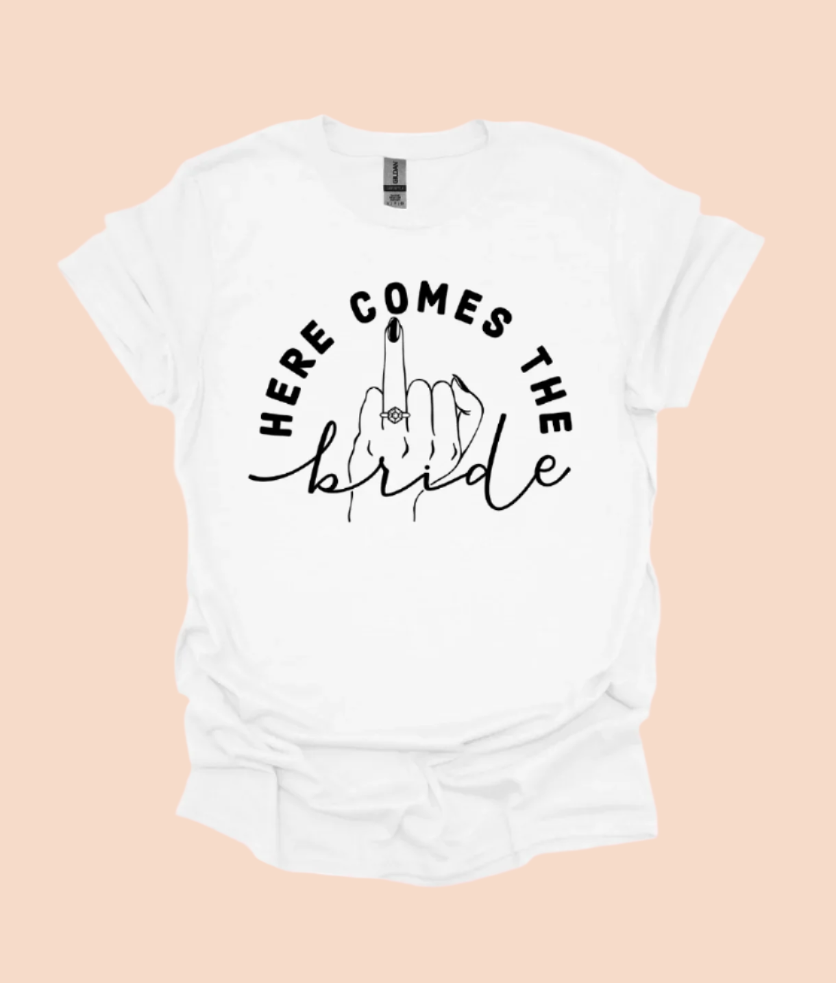 Here Comes The Bride/ Here Comes The Party T-Shirt