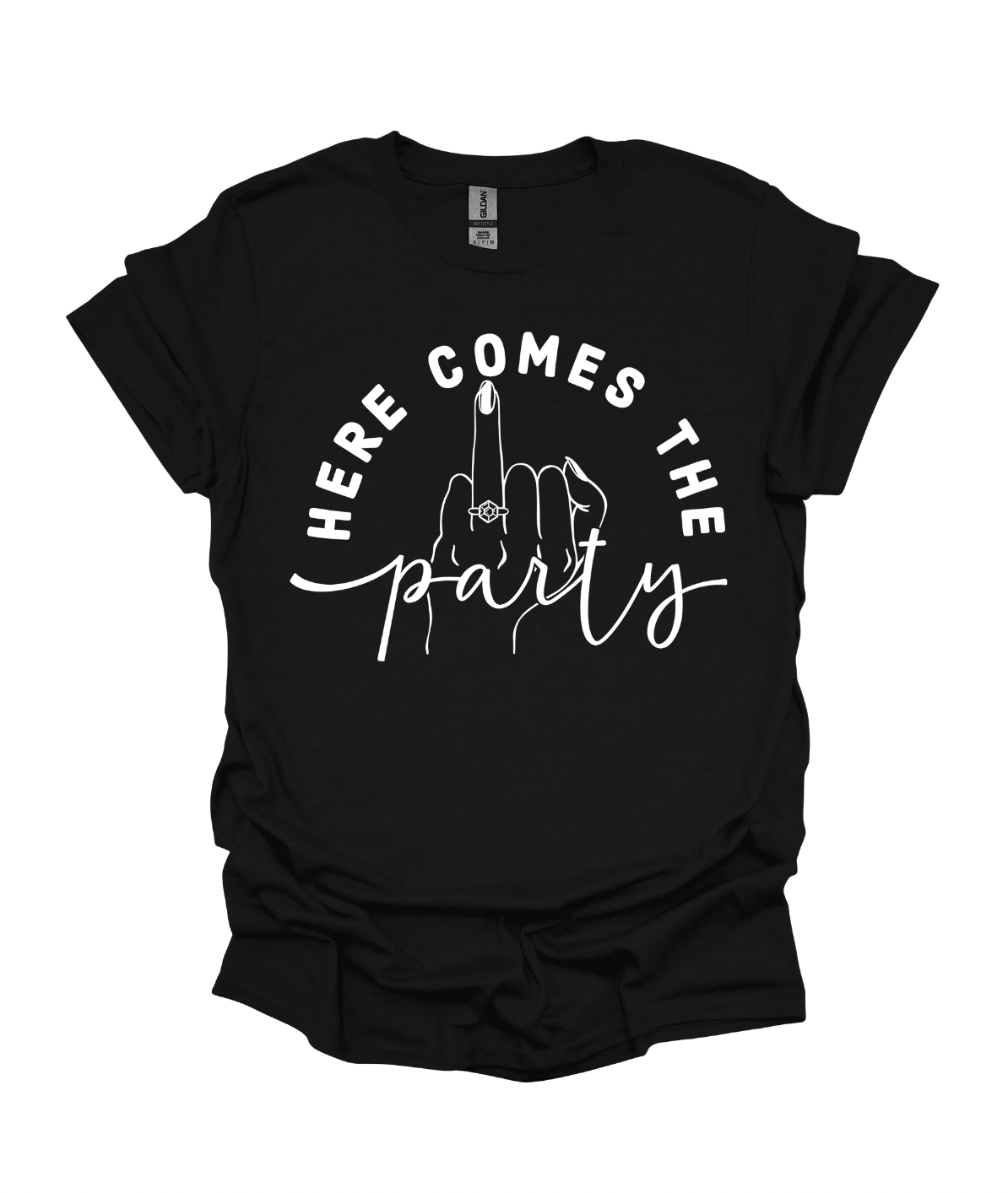 Here Comes The Bride/ Here Comes The Party T-Shirt