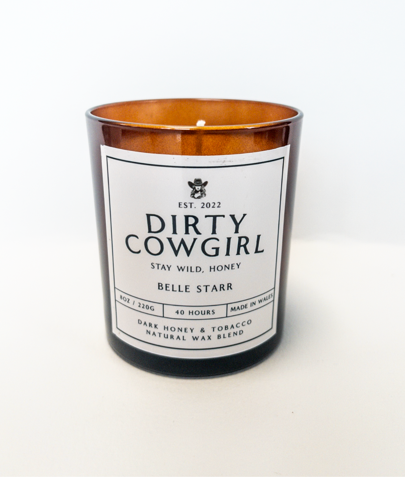 Belle Starr Candle