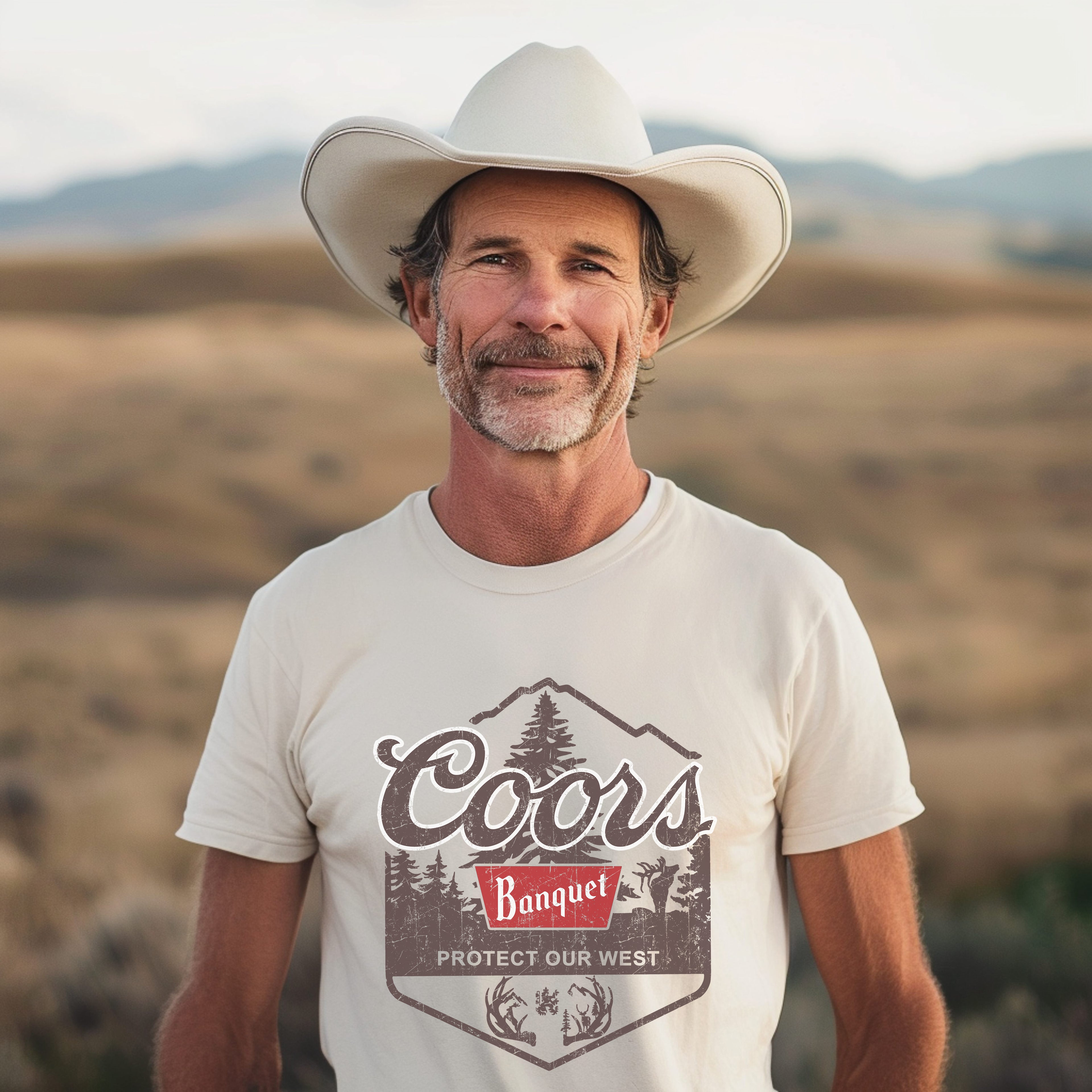 Coors Banquet - Protect Our West Tee